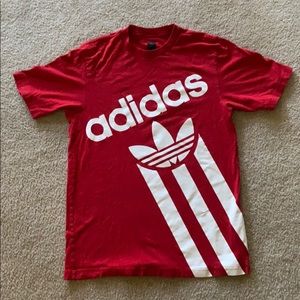 Red adidas T-Shirt